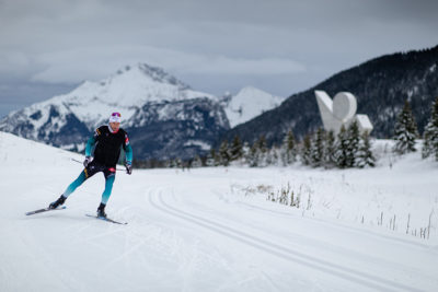 ski-de-fond ski de fond glieres