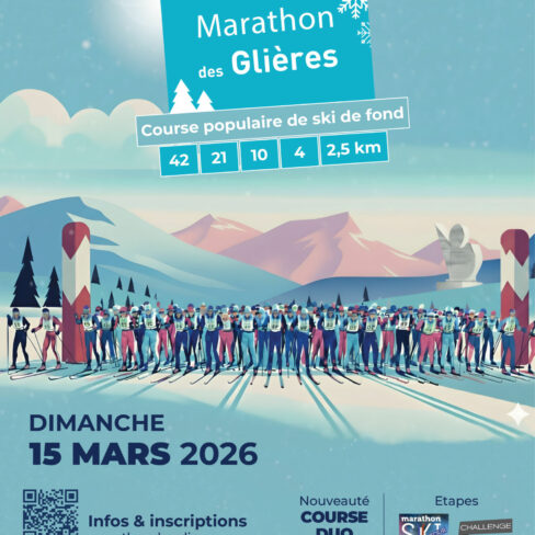Affiche Marathon des Glieres 2026